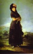 Francisco Jose de Goya Portrait of Mariana Waldstein. Norge oil painting reproduction